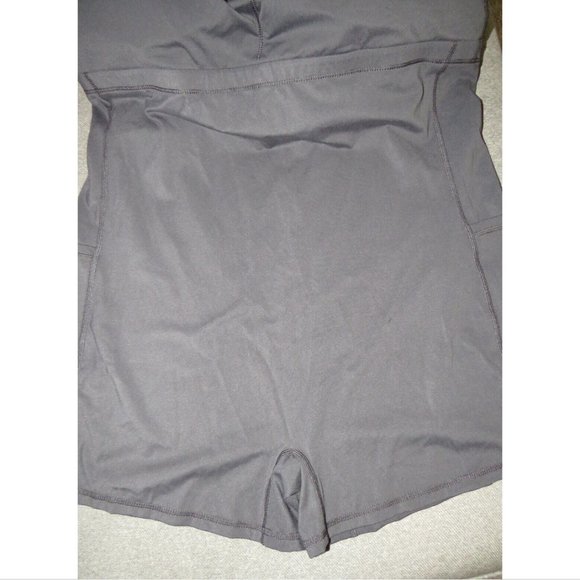 Halara Black Halter Tie 2 in 1 Dress, Shorts, Pockets, Bra - Picture 9 of 10